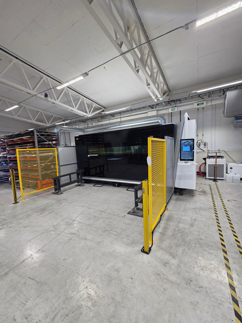 Ny installation av 6 kW fiberlaser hos Snabbstål AB i Mora