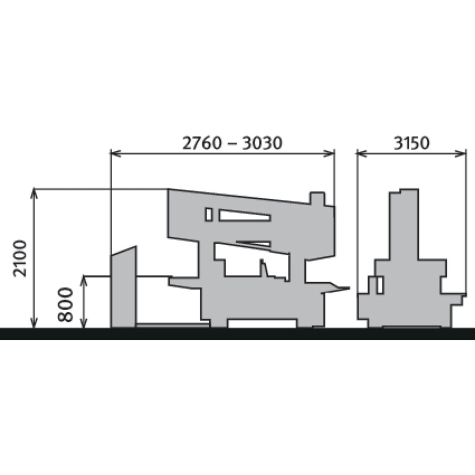 Helautomatisk Bandsåg 340 CNC-DG-X