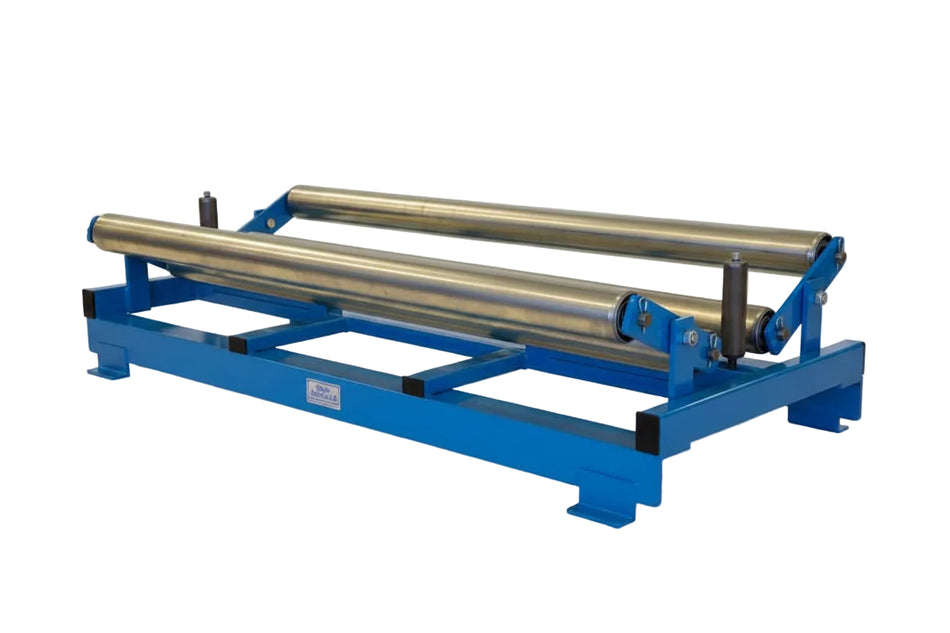 Coilvagga 1250 mm med justerbart sidostöd – Plåthantering