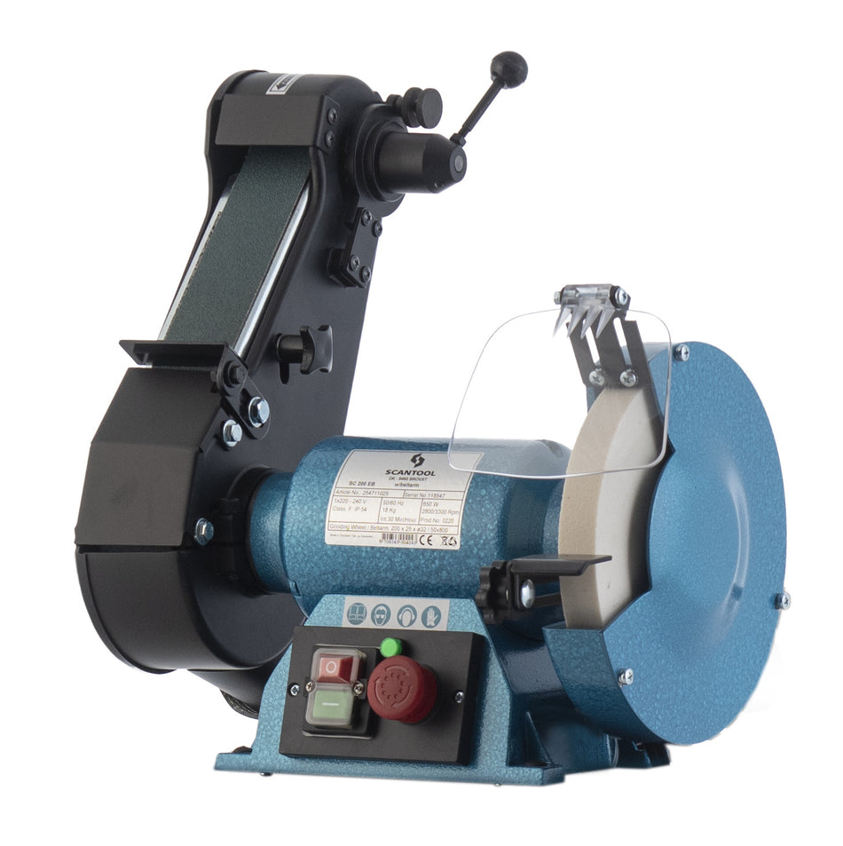 Bench grinder with belt arm
SC 200EB