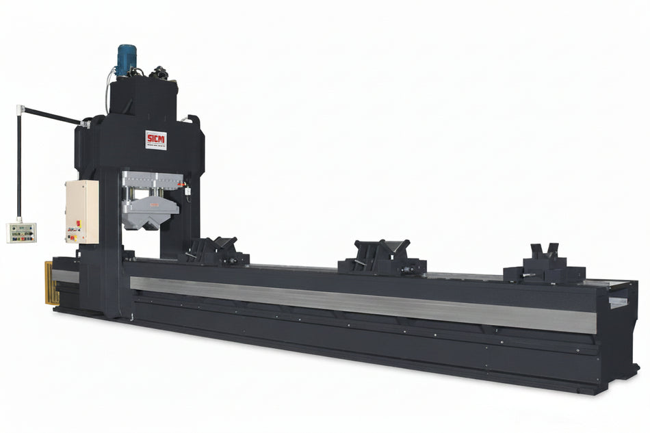Hydraulisk rör­riktpress med förflyttningsbar portal – PRT