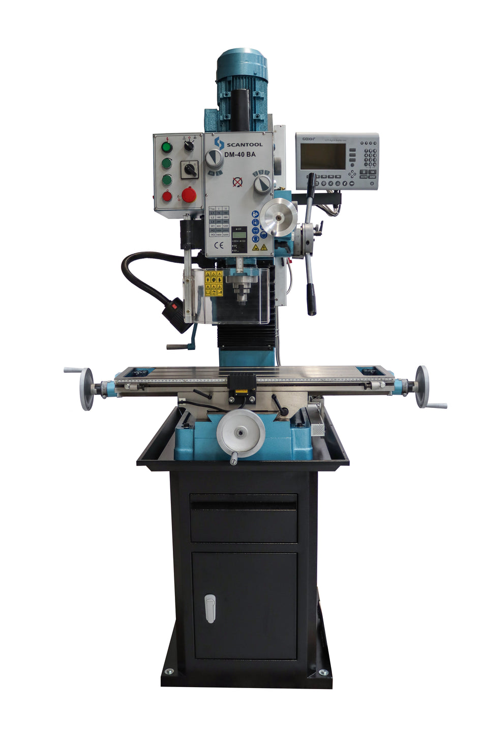 Geared head milling and drilling machine
DM-40BA