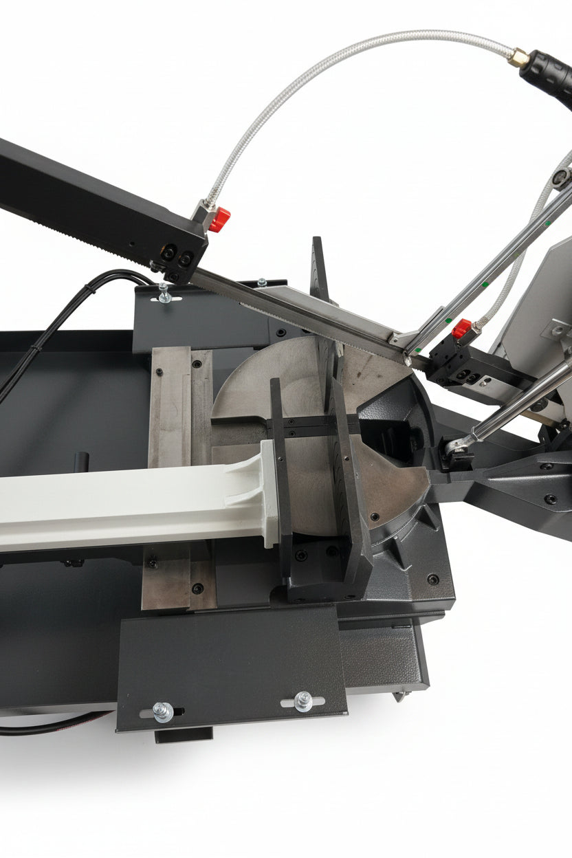 Metallbandsåg 300 HA-DG – Hydraulisk halvautomatisk bandsåg
