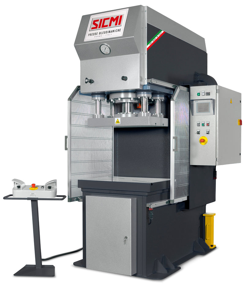 Hydraulisk C-ram snabbstanspress – MCL
