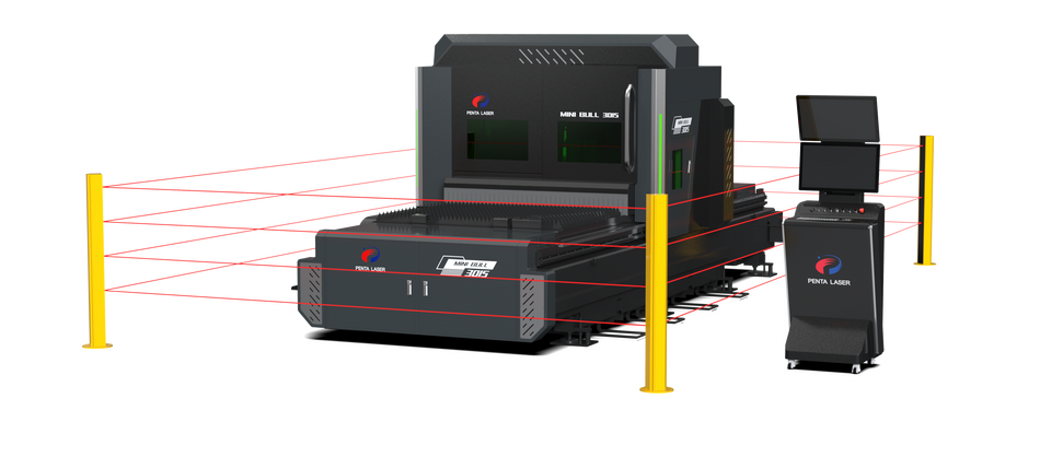MINI BULL 3015 – Kompakt fiberlaserskärmaskin för precis plåtbearbetning