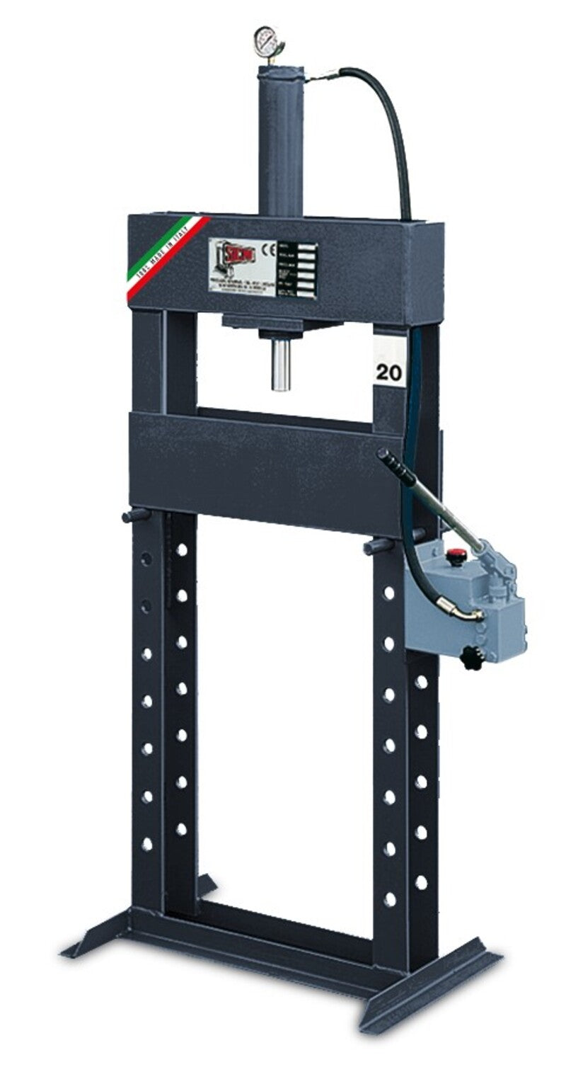 Hydraulisk verkstadspress med handpump – PSM