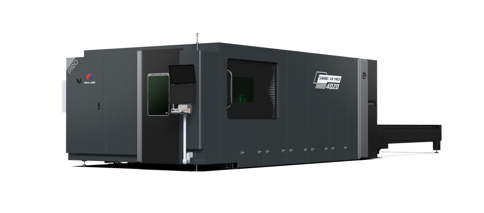 SWING VII PRO 4020 – Fiberlaserskärmaskin för medelstora plåtformat