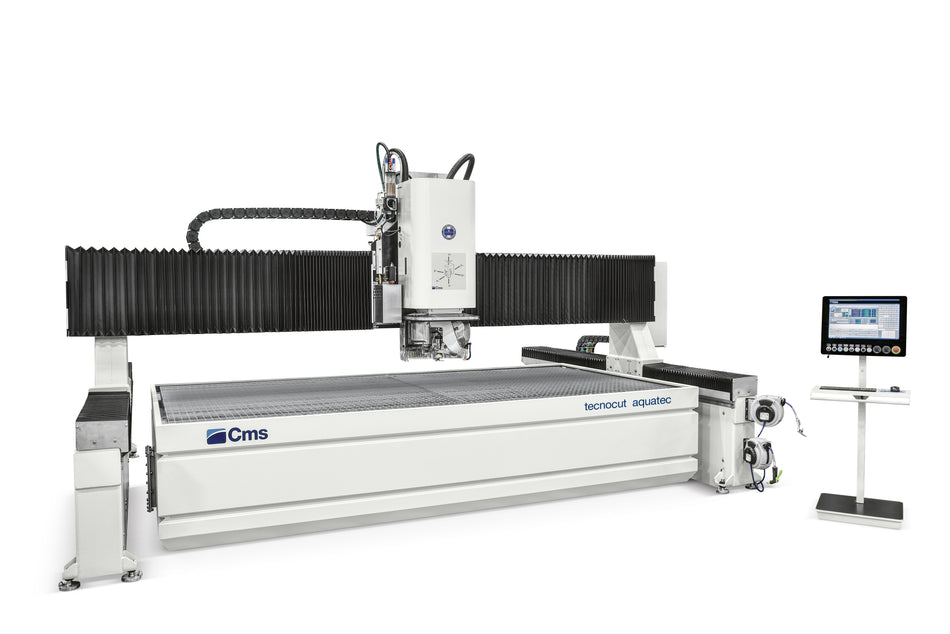 Tecnocut Aquatec – High-End vattenskärningssystem för absolut precision, flexibilitet och maximal produktivitet