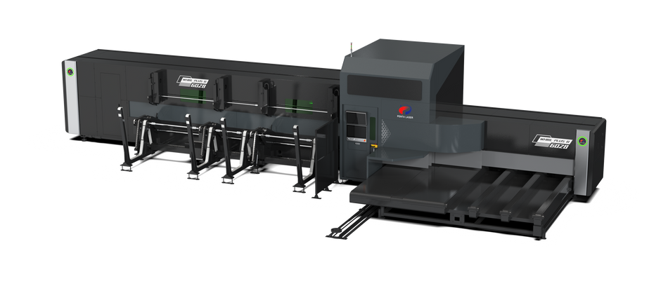 WPB Hybrid Loading – Rörlasermaskin med dubbelchuck och automatiserad materialhantering