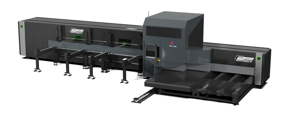 WPB Semi Autoloading – Rörlasermaskin med dubbelchuck och effektiv materialhantering