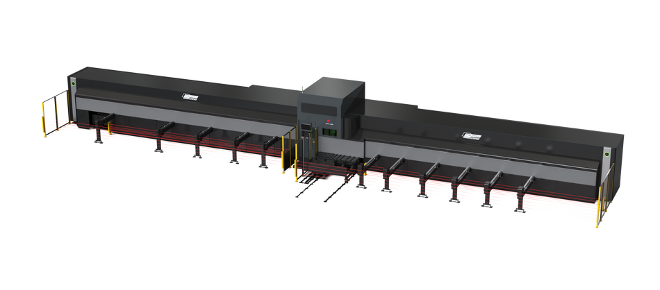 WPC Heavy Tube – Laserskärmaskin för grova rör och profiler